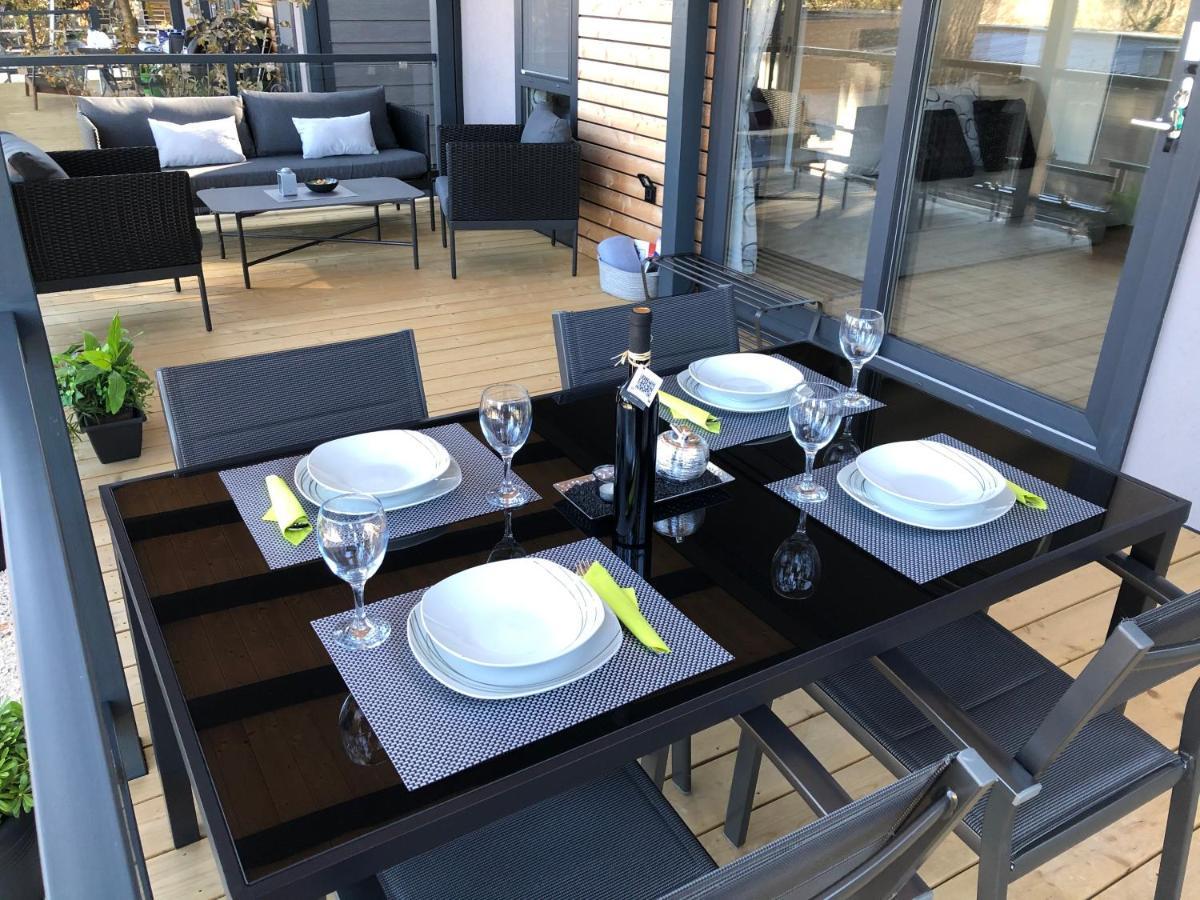 Total Escape Mobile Home Nera Camp Porton Biondi โรวีน ภายนอก รูปภาพ