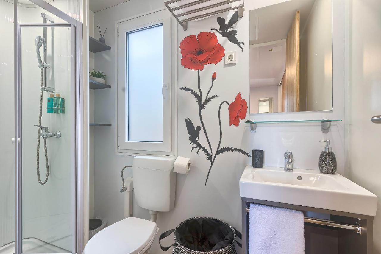 Total Escape Mobile Home Nera Camp Porton Biondi โรวีน ภายนอก รูปภาพ